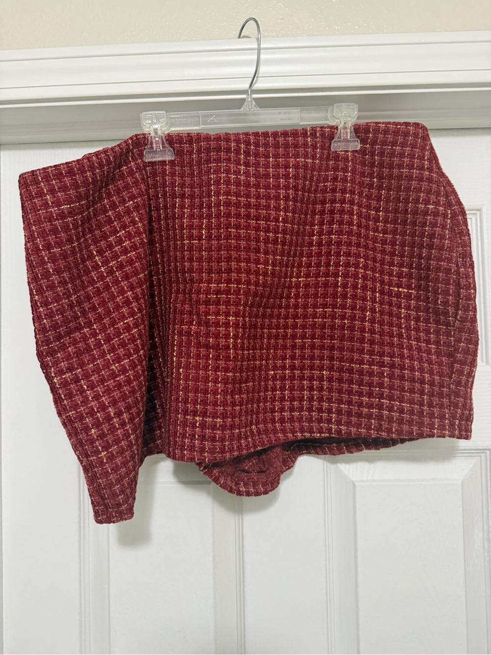 Plaid Skort